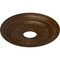 Ekena Millwork Federal Ceiling Medallion (Canopies up to 8 1/2"), 15 3/8"OD x 3 5/8"ID x 1"P, Root Beer Crackle CM15FERBC - alternate 4